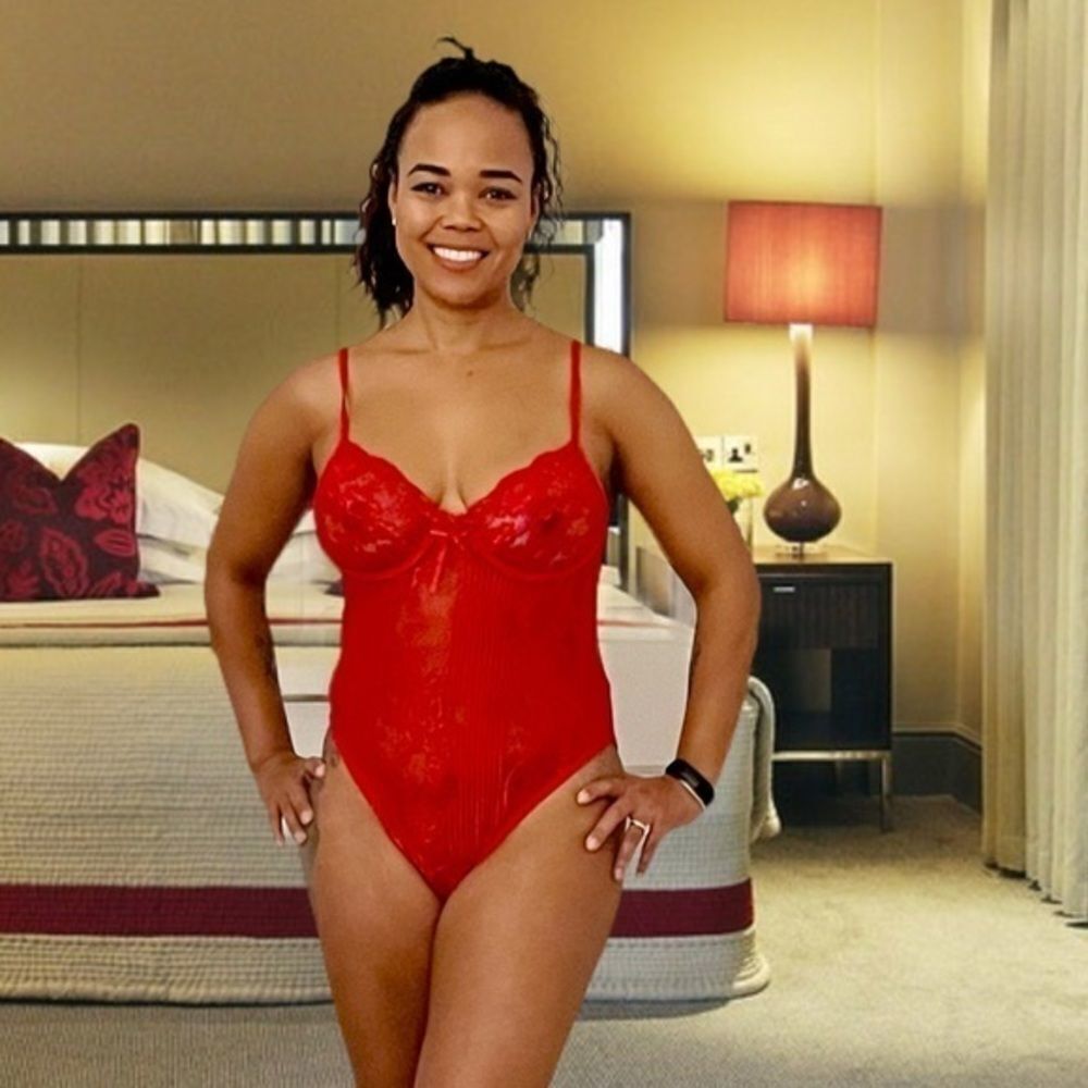 Floral Lace Teddy/Bodysuit - Picture 3 of 6